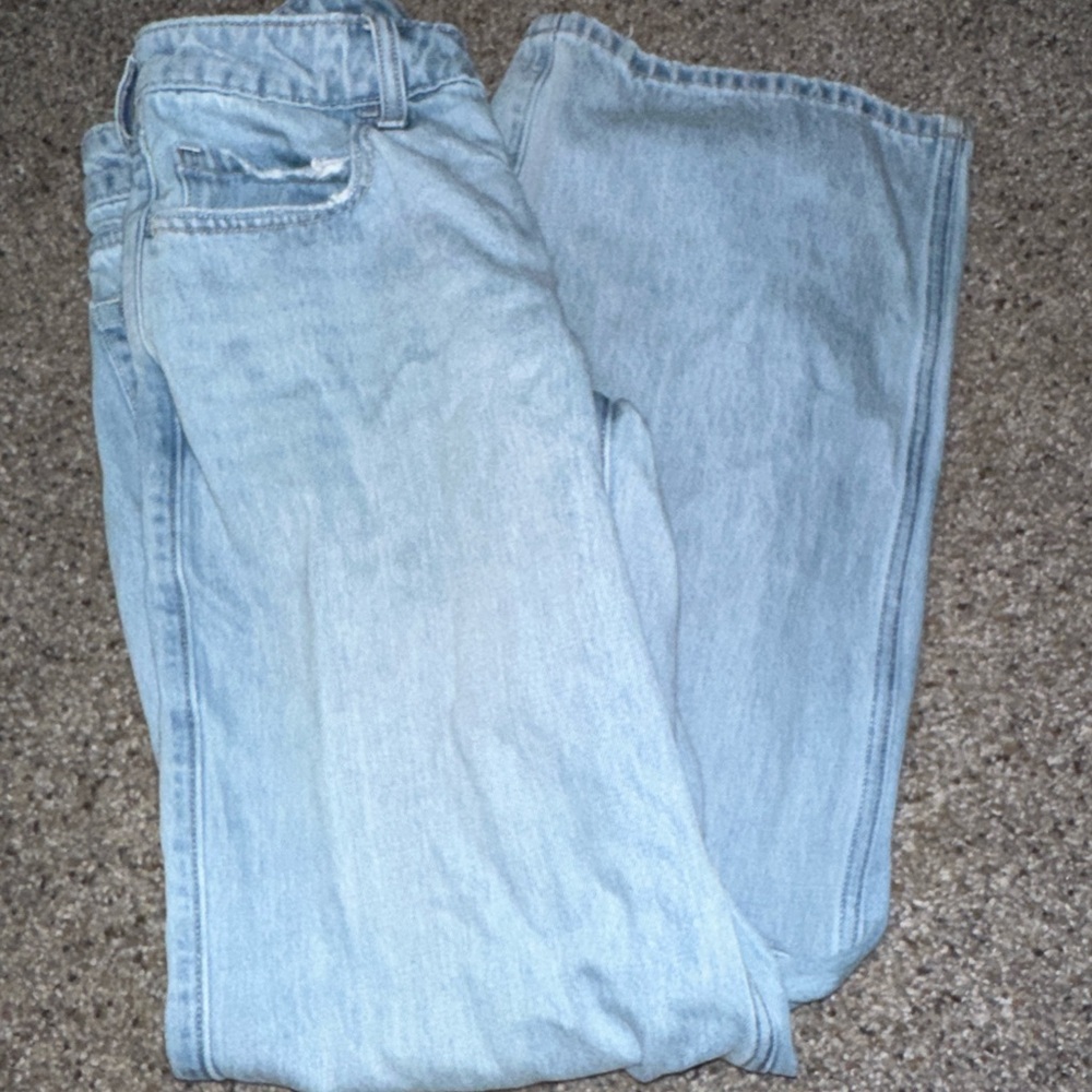 Hollister Blue Straight Leg Jeans Classic Denim